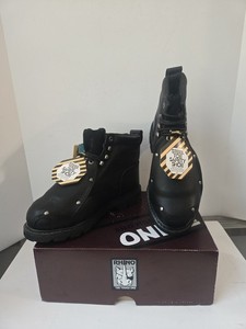 Rhino work safety boots 6MS01 metatarsal protection sz 9 Mens Rhino 65S01 6 inch Steel Toe Safety Work Boot - Black  main image 3