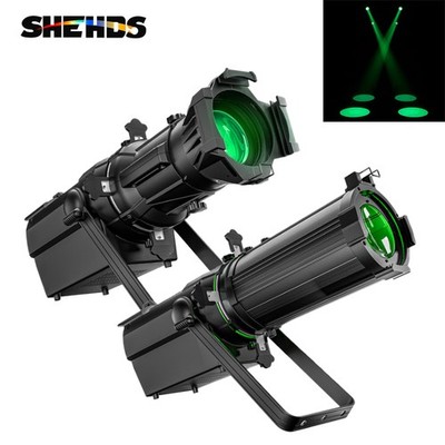SHEHDS 250W LEKO RGBW Prime Lens/Optical Zoom Profile Spotlight DMX Stage Light
