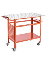 Welding Table 40"x24" Welding Workbench Table with 800LBS Static Weight Capacity