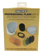MagMod Professional Flash Kit 2 Grip Bounce Sphere Grid GelsNIB