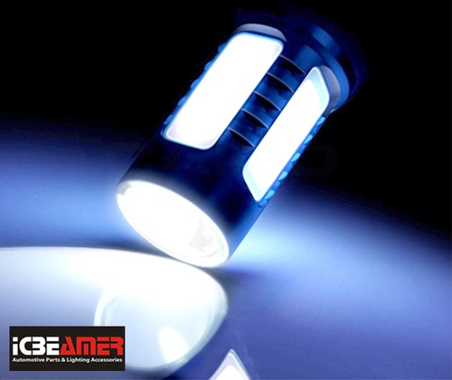 H10 9140 9145 11W LED Projector lense Fog Light bulbs DRL 50 Ohm Cable T786 - Picture 5 of 7