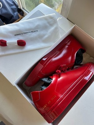 Woman by Common Projects New $475 Achilles Leather Sneakers Shoes 40 - 10