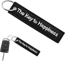 Personalized Keychain, Customize Keychain, Embroid Color: The Key to Happiness