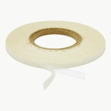 Scapa Double-Sided Clear UPVC Tape [Aggressive] (S301): 3/8 in. x 60 yds. (Clear