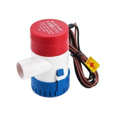 Dontmiss Submersible Boat Bilge Water Pump 12v 1100gph Non-Automatic Marine E...