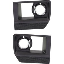New Fog Light Trims Driving Lamp Set Of 2 Driver Passenger Side Coupe Cts Pair