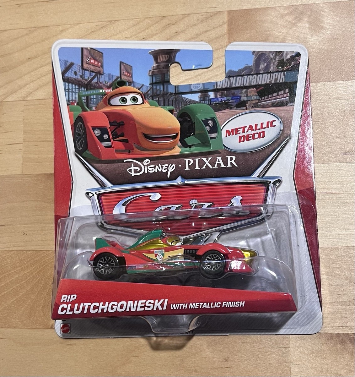 レアCars Rip Clutchgoneski & Fabrizio Rip Clutchgoneski with Metallic Deco Finish Disney Pixar Cars New