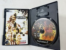 Metal Gear Solid 3: Snake Eater Sony PlayStation 2 PS2 Game Complete with Manual