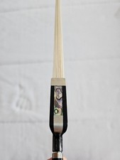4/4 Carbon Fiber ViolaBow Natural HorsehairHandmade Viola BowEbony Frog