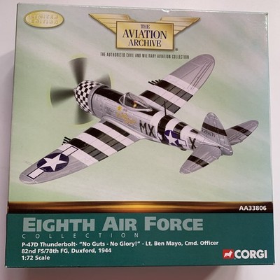 Corgi The Aviation Archive P-47D Thunderbolt no guts no glory Lt Ben Mayo