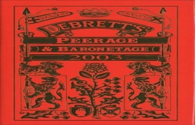 Debrett's Peerage & Baronetage 2003 by Kidd And Charles Williamson, Cha Hardback