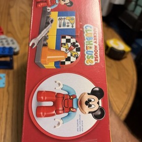 LEGO Duplo 10829 MICKEYS WORKSHOP Mouse Clubhouse Disney Junior No Instructions