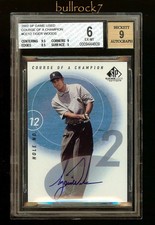 TIGER WOODS 2002 SP Game Used Golf Course of a Champion Hole 12 AUTO SP 42 BGS