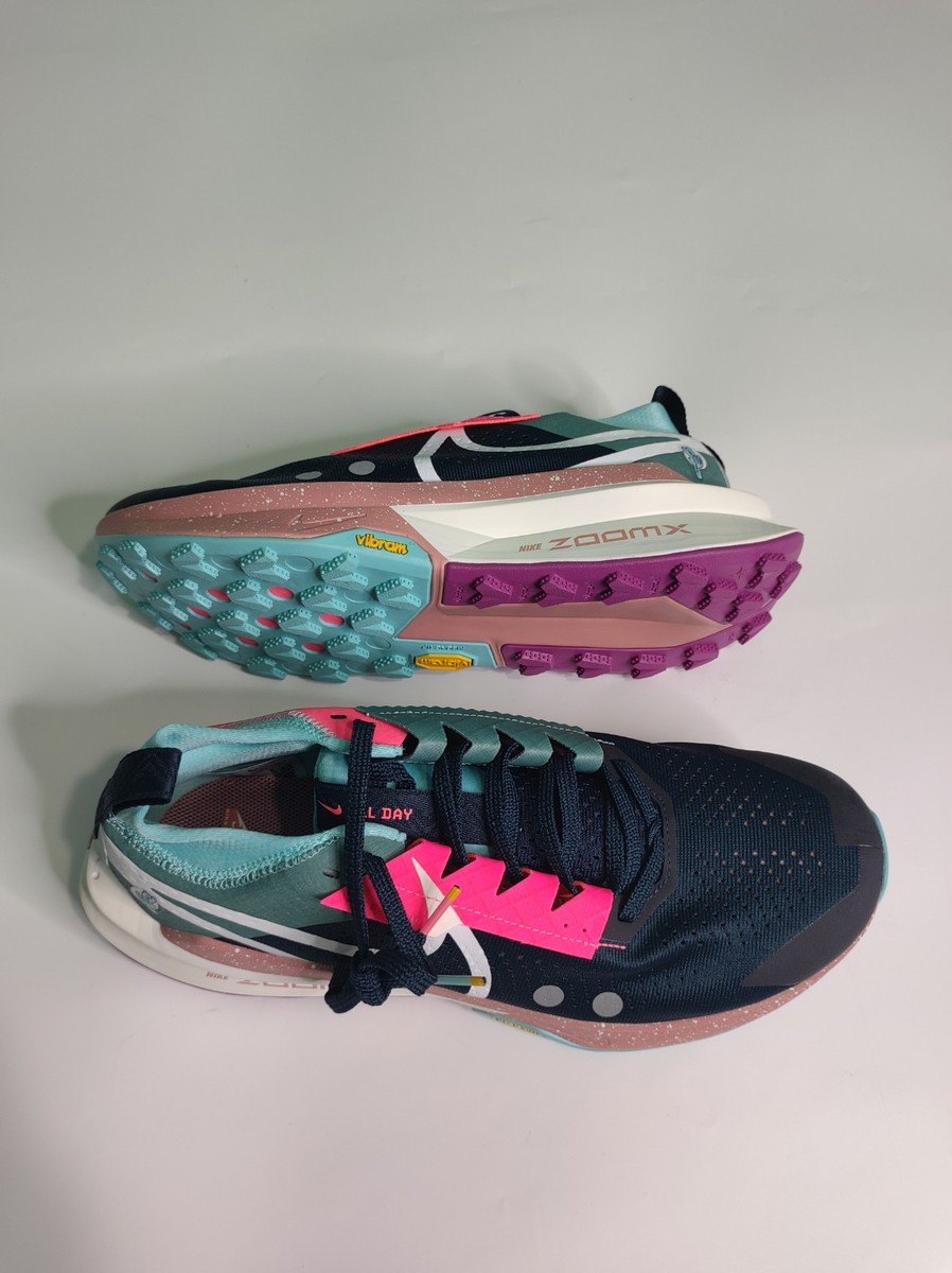 NEW Nike ZoomX Zegama Trail 2 Armory Navy Green Frost FD5190-400 Men Size 11 Nike ZoomX Zegama Trail 2 Armory Navy Green Frost FD5190-400  main image 4
