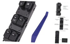 Master Window Switch Power Control Button Front Left Driver Side Compatible