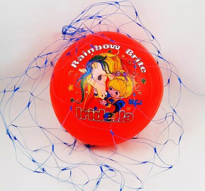 Rainbow Brite - Inflatable Beach Ball ''Iridella'' - Sica Italy Hallmark 1983