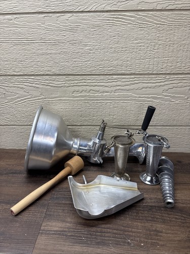 Vintage The Original All Metal Squeezo Strainer Garden Way 400-TS
