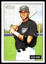 Alex Rios 2005 Bowman Heritage #197 Blue Jays MLB READ FREE SHIP AutographDen