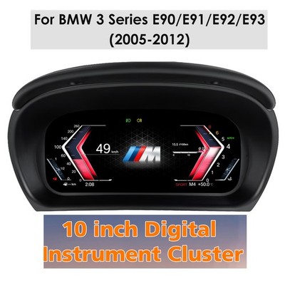 10''LCD Digital Tacho Kombiinstrument Für BMW 3er E90 E91 E92 E93 2005-2012 Linux