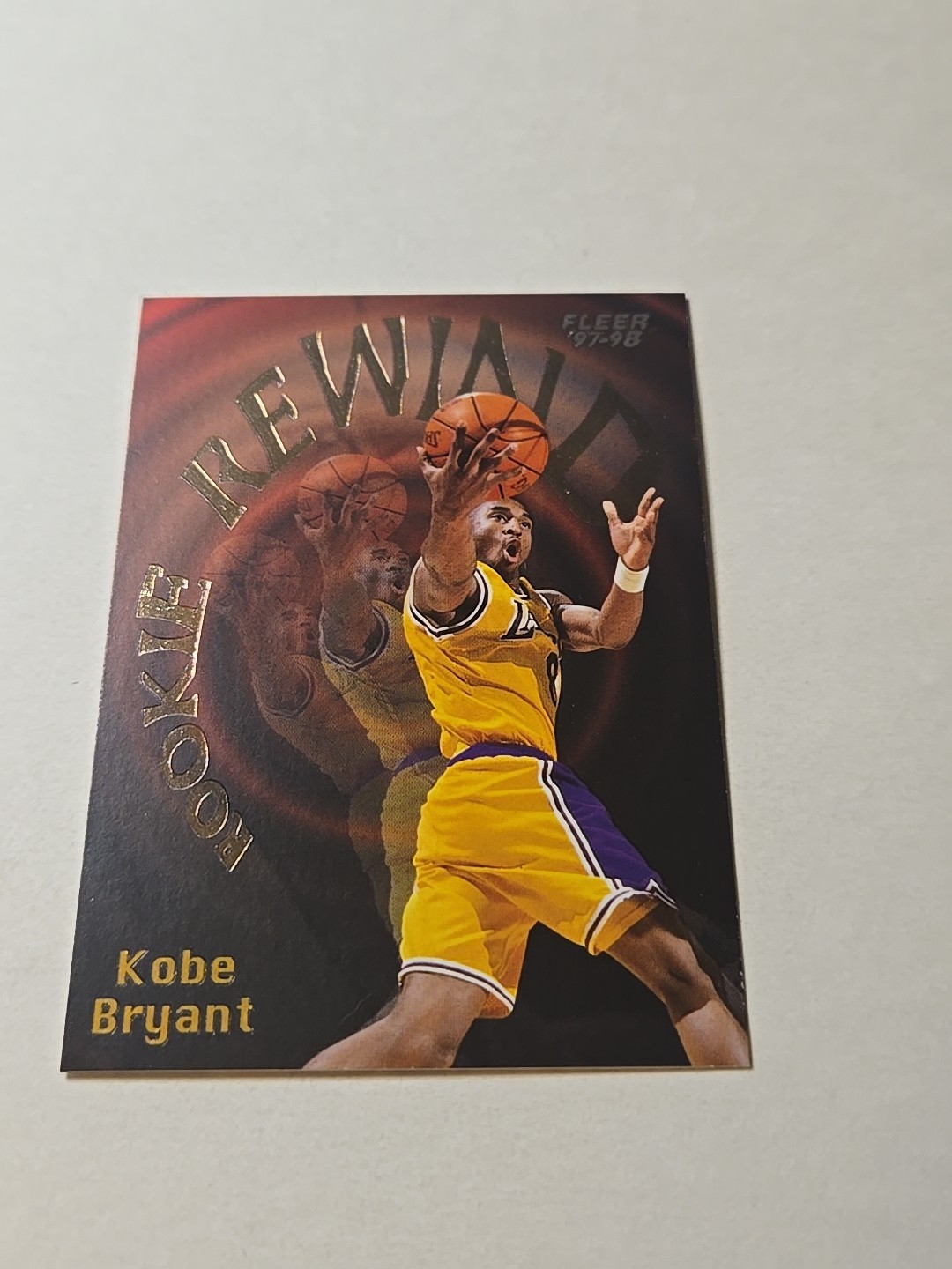 1997-98 Fleer - Rookie Rewind Kobe Bryant #3