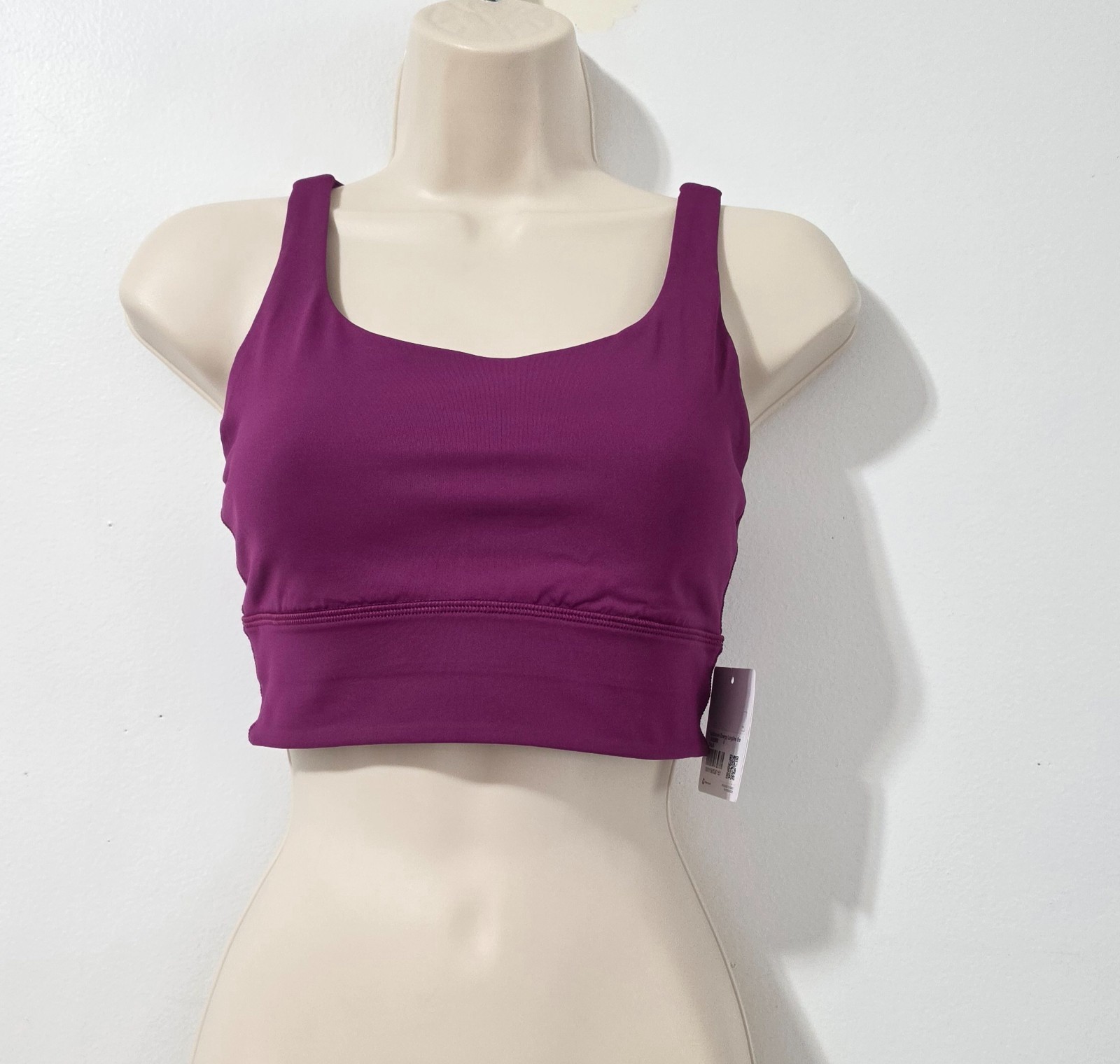 Lululemon Energy Longline Bra Medium Support -Chilled Grape - Size 6 - LW2EB8S image 2