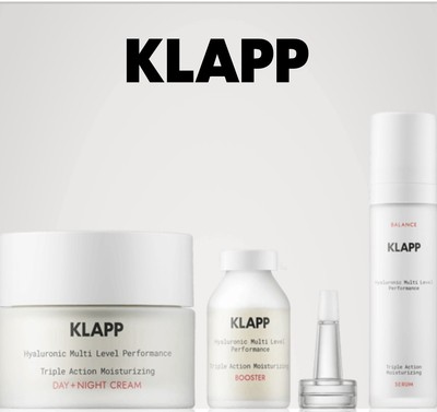 Klapp Cosmetics Hyaluronic Triple Action Multi Level Power Trio Set  ANGEBOT!!