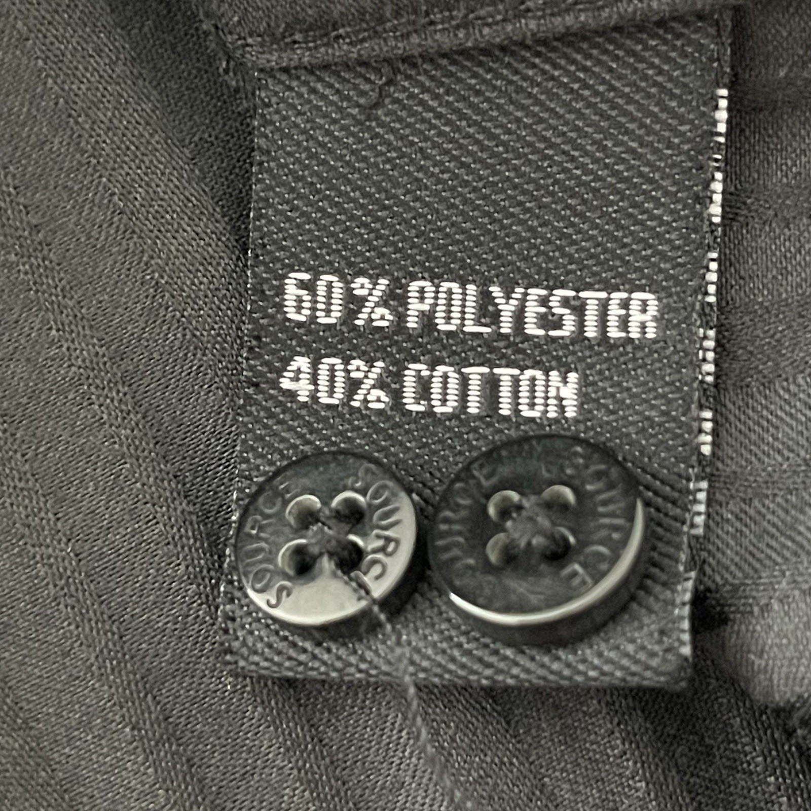 Source Black button down shirt. Size medium  Grea… - image 9