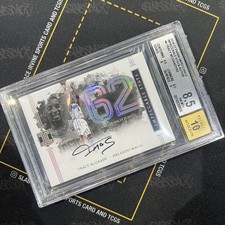 2016-17 Impeccable Tracy McGrady Career-High 62 Points Auto /62 BGS 8.5 Auto 10