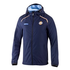 2026 Sparco Gulf Racing Windbreaker Jacket Lightweight Coat Official Merchandise