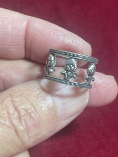 Très Belle Bague En Argent Taille 55