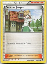 Professor Juniper 84/101 Uncommon Plasma Blast Pokemon TCG LP