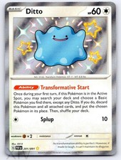 Ditto 201/091 Pokemon Paldean Fates Shiny Rare on eBay