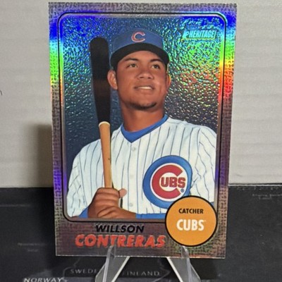 Topps Heritage Willson Contreras #THC-481 Cubs Baseball Card Base Set