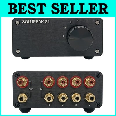 High-Fidelity Audio Selector Box=**