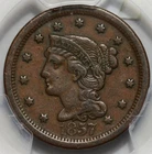 1857-P Large Cent — photo from another recent sale