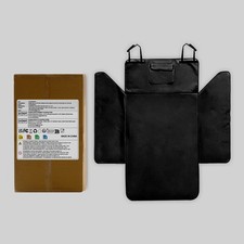 Black Car Pet Mat, SUV Cargo Liner for Dogs, Pet Trunk Mat with Bumper