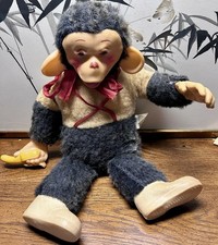 Vtg 16" Timely Toy Inc. Zippy Mr Bim Monkey Stuffed Toy, Brooklyn-Commonwealth