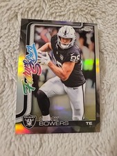 2025 Topps Chrome Brock Bowers 2nd Year Football Future Stars Refractor #FS-21