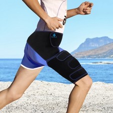 Hip Brace for Sciatica Pain Relief Devices Adjustable Hamstring,Thigh,Groin C...