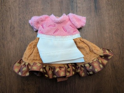 Lalaloopsy Silly Hair Scoops Waffle Cone Replacement Dress Outfit Pink