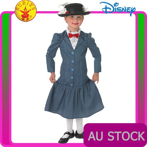 Ladies Mary Poppins English Nanny Costume Maid Victorian Book
