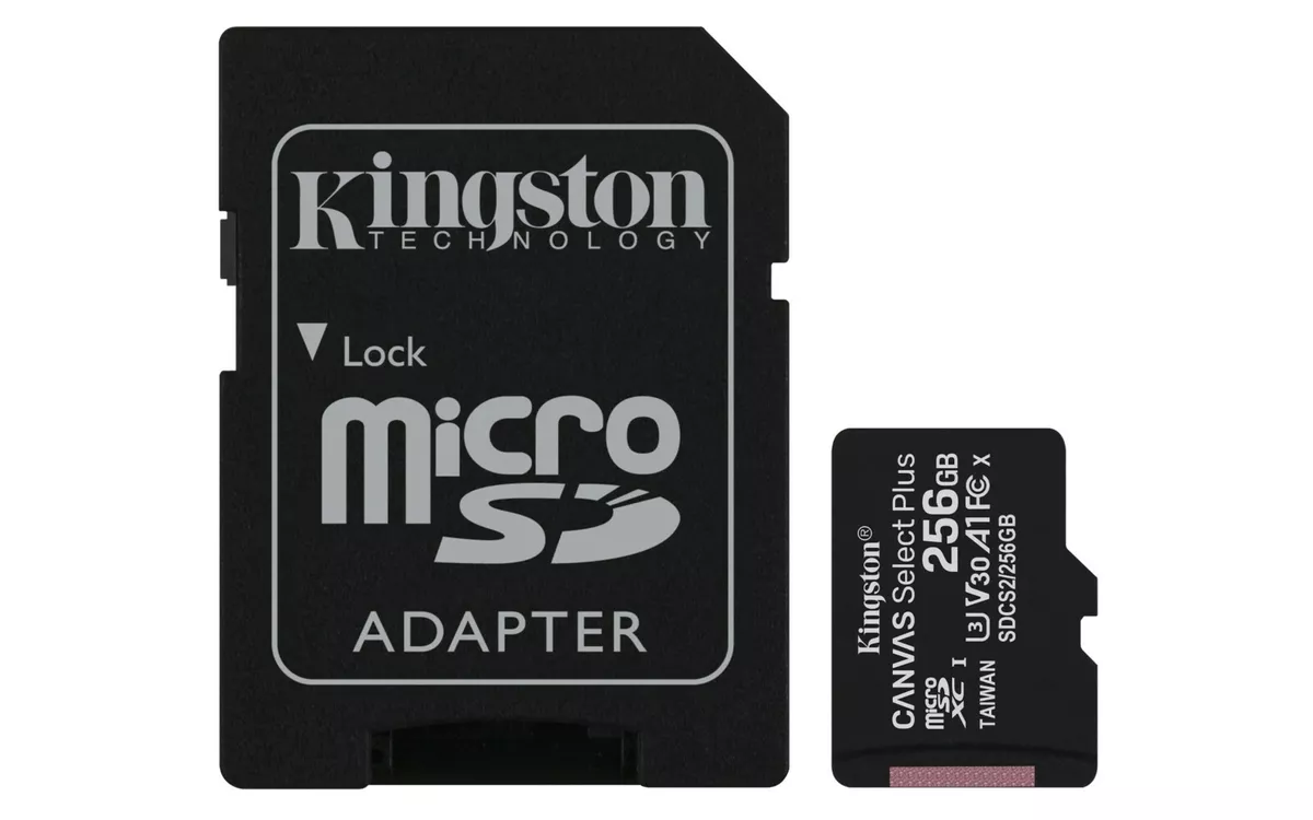 256GB Micro SD Card U3 For DJI Mavic Air 2,Mavic Mini,OSMO ACTION