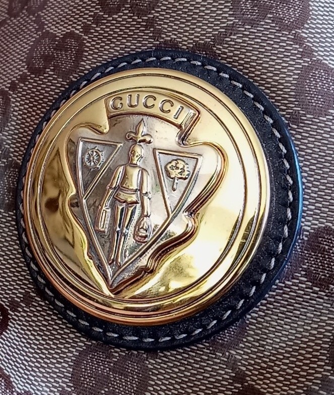 Authentic Gucci Monogram Crystal Canvas Hysteria Hobo Bag Authentic Gucci Monogram Crystal Canvas Hysteria Hobo Bag