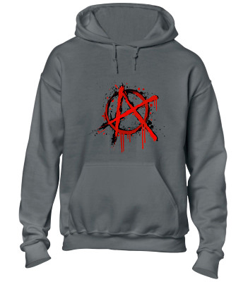 PUNK'S NOT DEAD HOODY HOODIE MUSIK 70ER 80ER 90ER RETRO PUNK ROCK BAND KLASSIKER