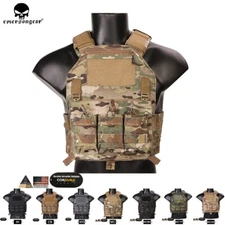 Emersongear 420 Plate Carrier Combat Vest Mag Pouch Molle Protect Gear Airsoft