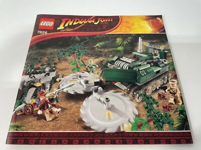 LEGO  Bauanleitung Indiana Jones 7626 Jungle Cutter Instruction NEU 5