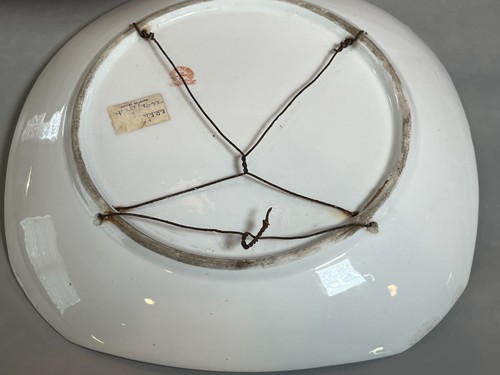 Handbemalter Porzellan Wandteller 12 7/8" Aux Lions De Faiences Anfang 1900 - Bild 19 von 24