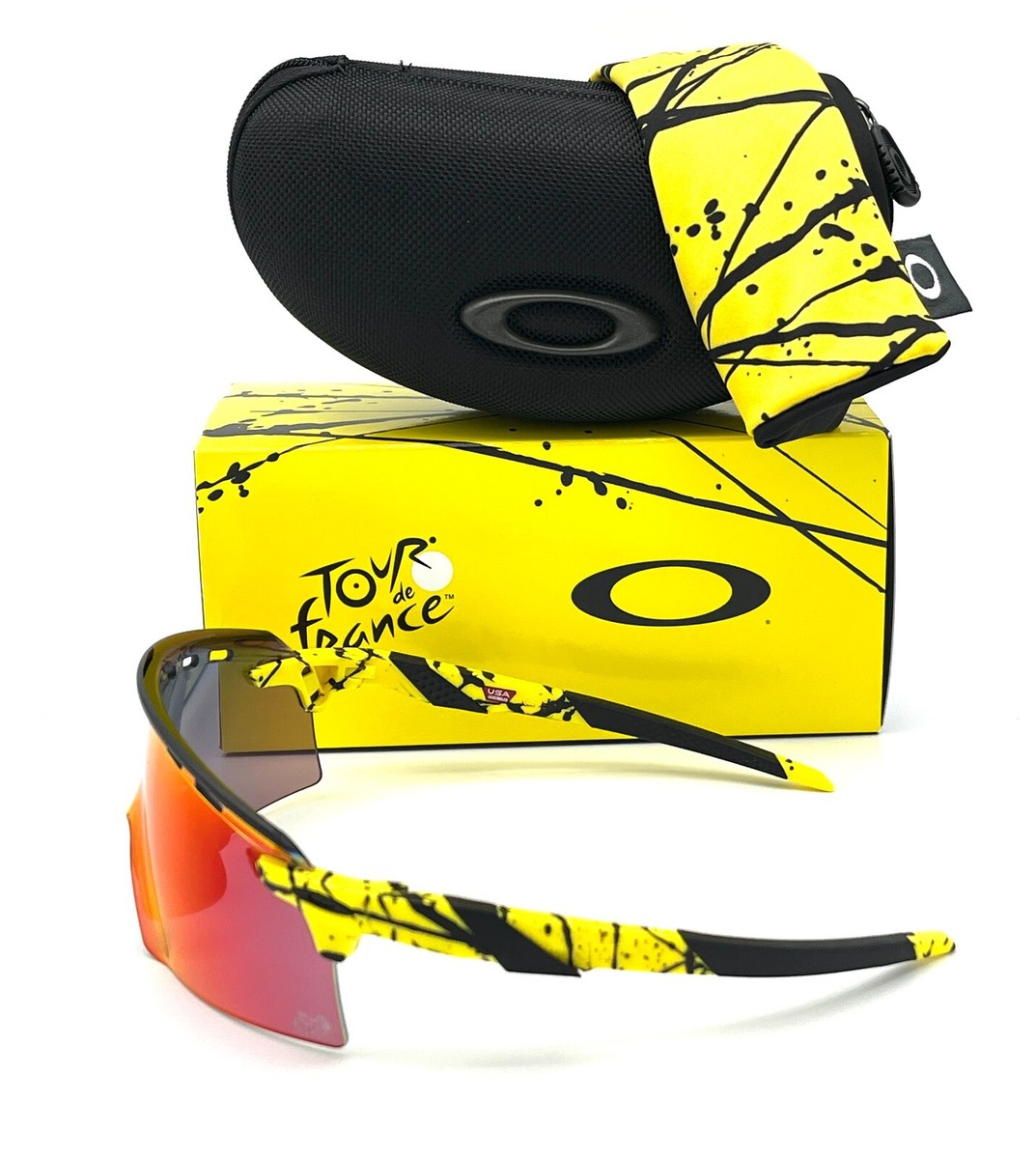 OAKLEY ENCODER TOUR DE FRANCE OO9235-07 TDF Splatter / Prizm