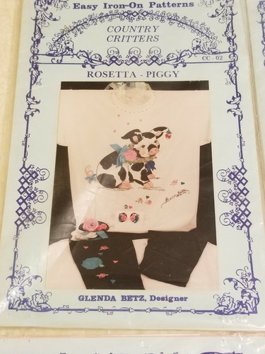 Vintage Iron-ons LOT Glendas Fashion Patterns 6 Christmas designs and More - Picture 2 of 8