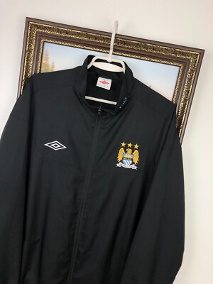 Vintage Umbro Manchester City Football Jacket Soccer Track